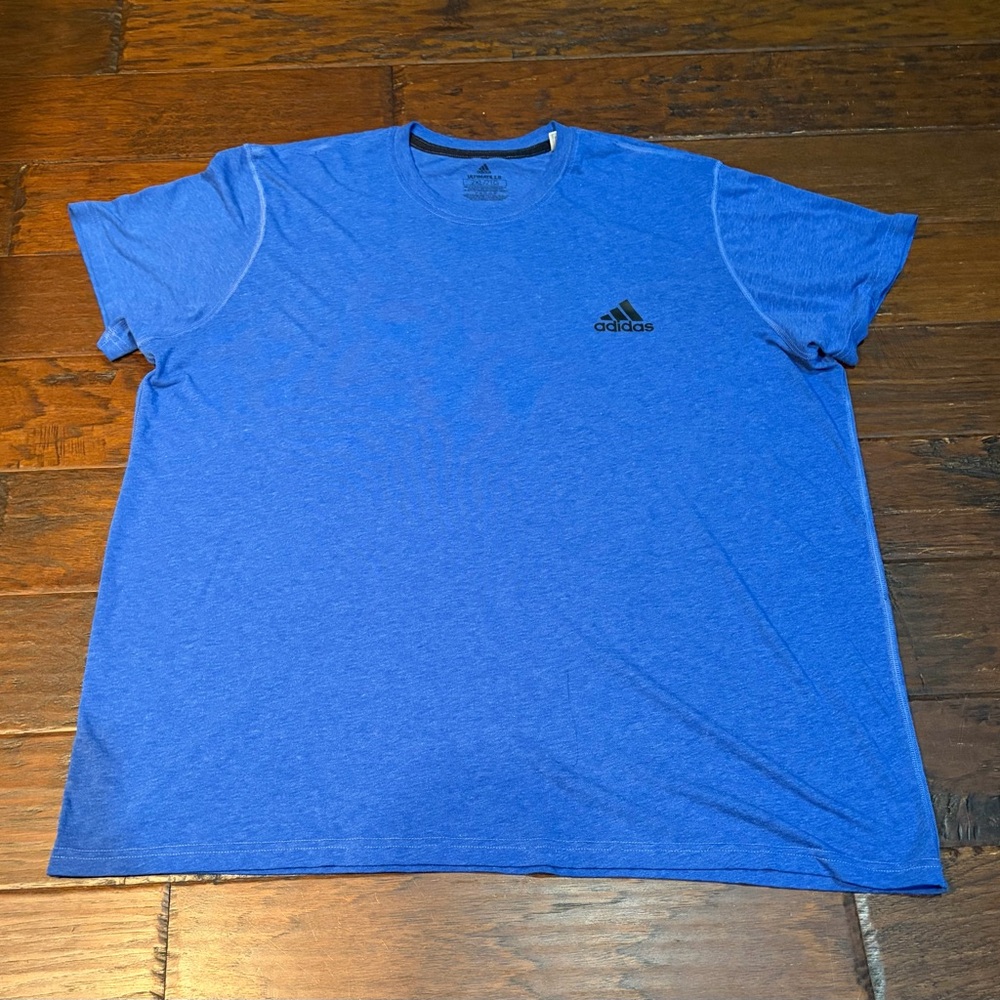 Adidas Men's Heather Blue Tee